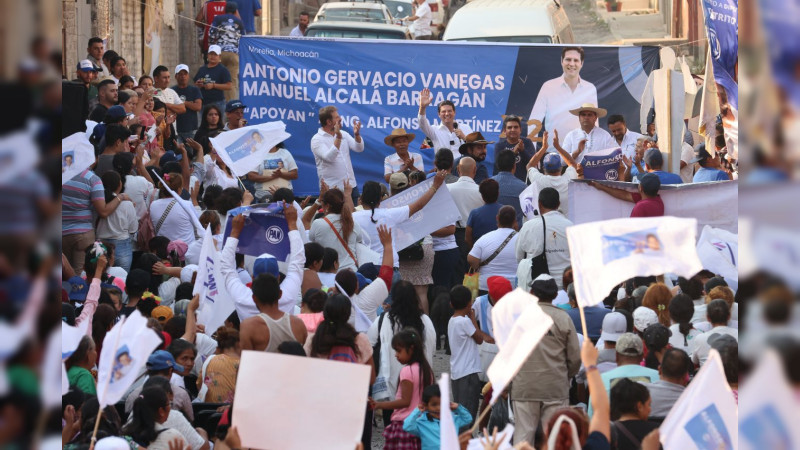En la colonia 13 de Abril, construiremos un pozo de agua, adelanta Alfonso Martínez