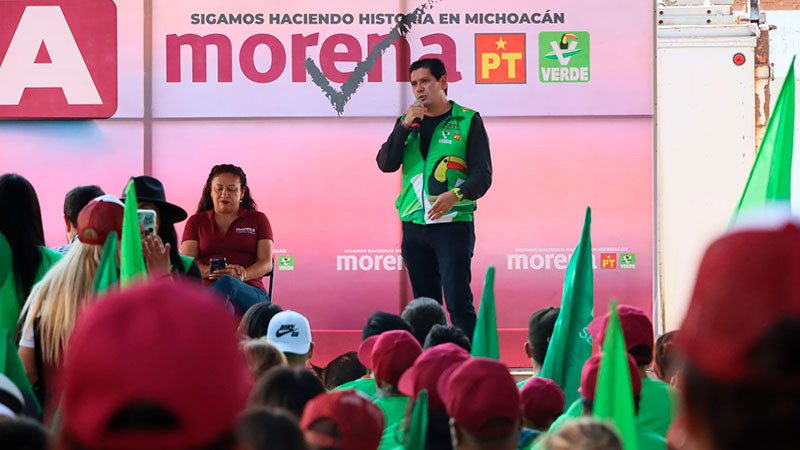 Va Coalición Sigamos Haciendo Historia por recuperación de tenencias morelianas 