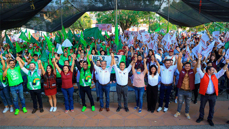 En Capula, Torres Piña se compromete a contener el cambio de uso de suelo en zonas boscosas 