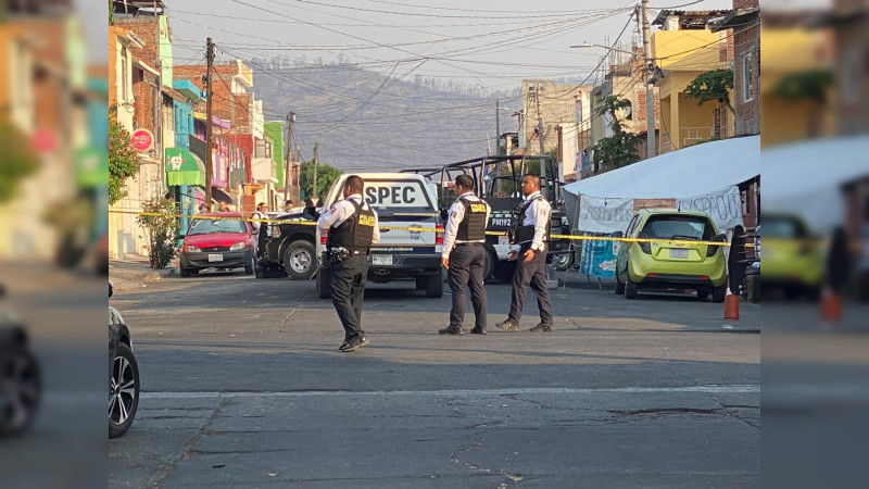 Balean a tres en Morelia, Michoacán; dos murieron 