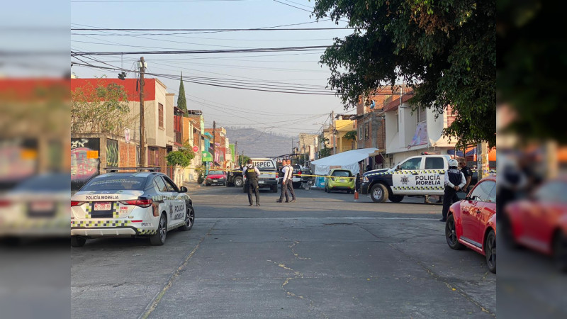 Balean a tres en Morelia, Michoacán; dos murieron 