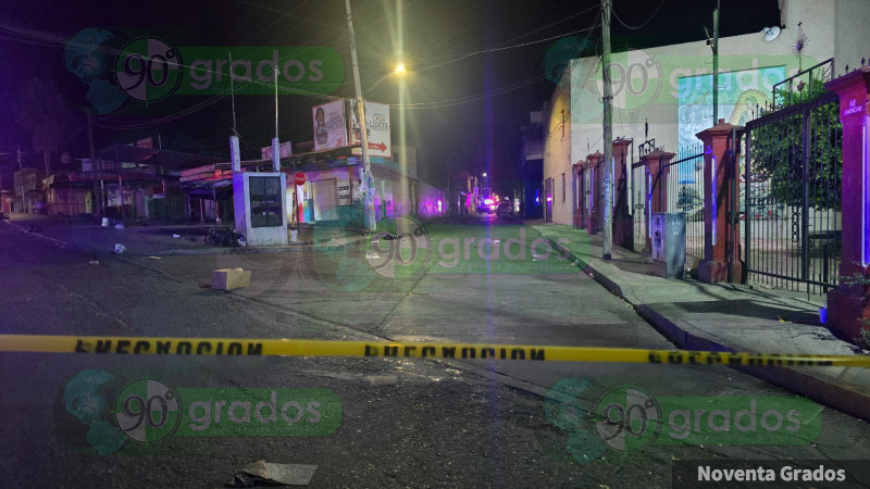 Ultiman a tiros a un adolescente en Jacona, Michoacán