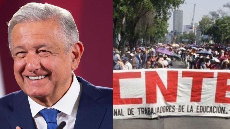 AMLO y CNTE, un divorcio que estalla este 15 de mayo, Día del Maestro en México 