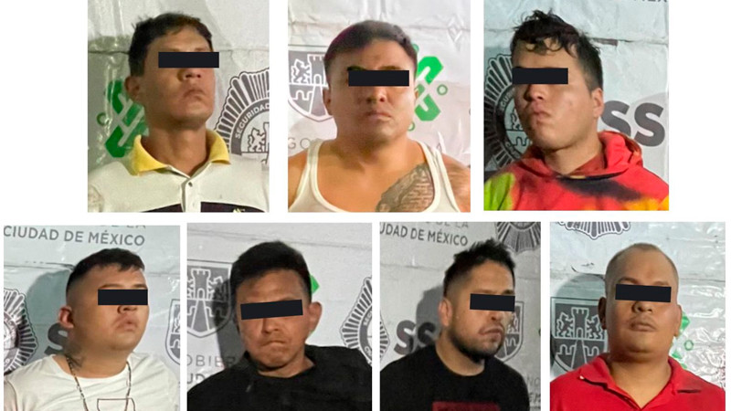 Desarticulan banda de presuntos secuestradores y rescatan a una persona; operaba en CDMX y Edomex 