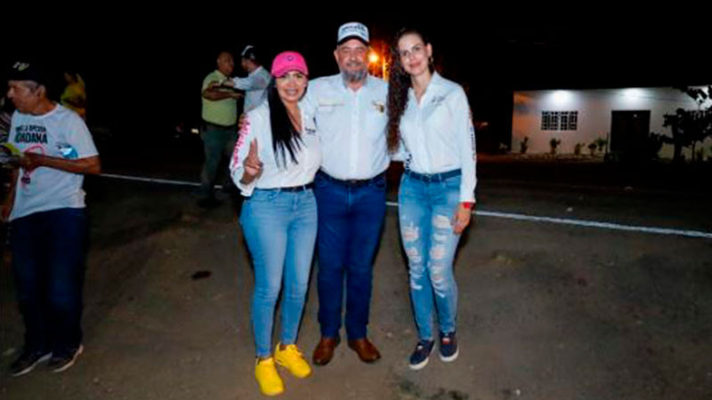 Araceli Saucedo expresa que en Tepalcatepec está por cristalizarse el triunfo de su proyecto político  