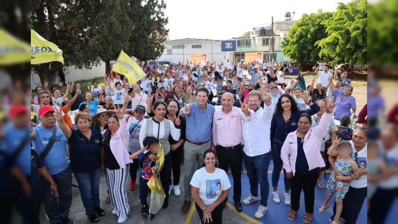 Necesitamos diputados que defiendan a Morelia en el Congreso: Alfonso