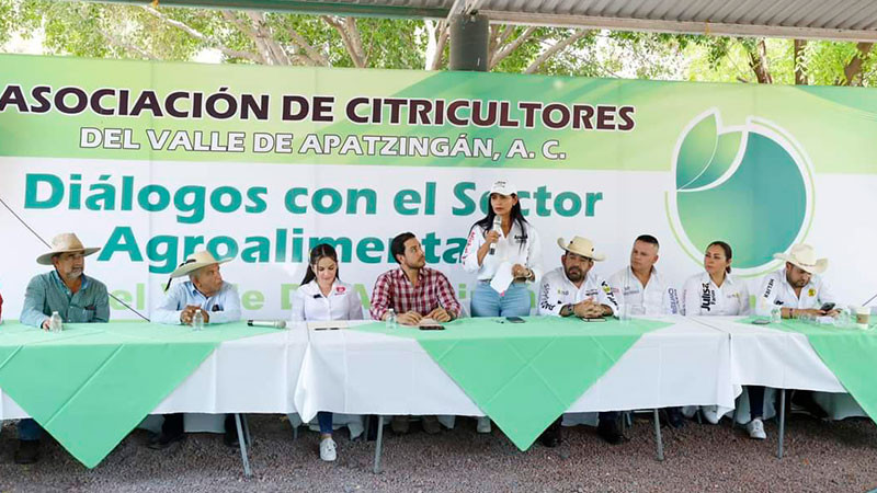 Nuestros productores lo saben ¡vamos con todo por el desarrollo del campo!: Araceli Saucedo