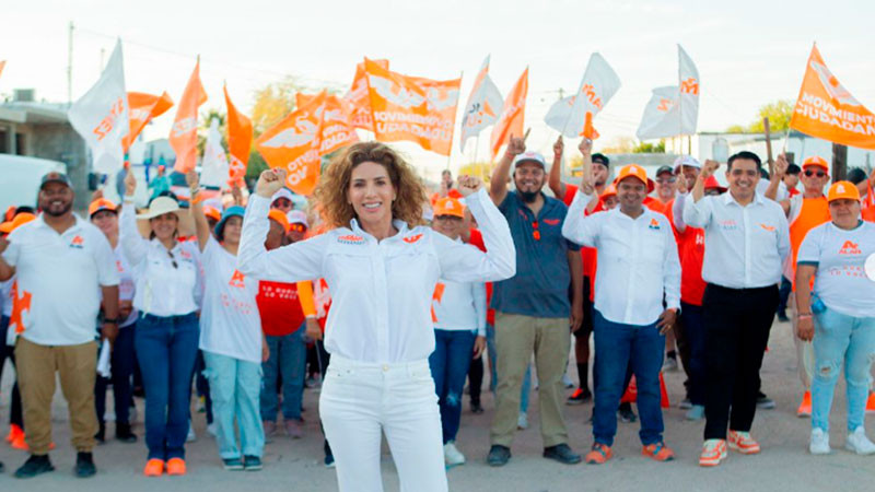 Irrumpen en finca de candidata de Sonora y queman autos 