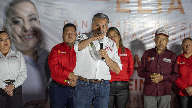 Fortalece Morón llamado al voto masivo por Morena en Michoacán