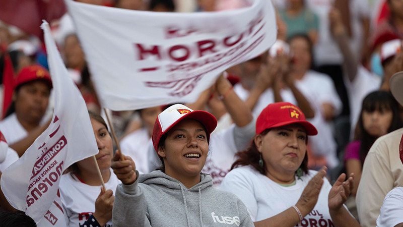 Fortalece Morón llamado al voto masivo por Morena en Michoacán