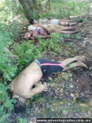 Localizan tres cadáveres en Coyuca de Benítez, Guerrero 