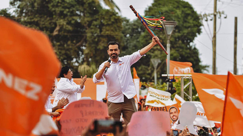 Álvarez Máynez responde que Alito Moreno confunde exceso de testosterona con valor 