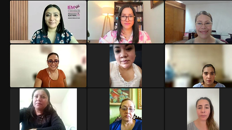El IEM convoca a candidatas a charlas informativas para hacer frente a la violencia política en razón de género 