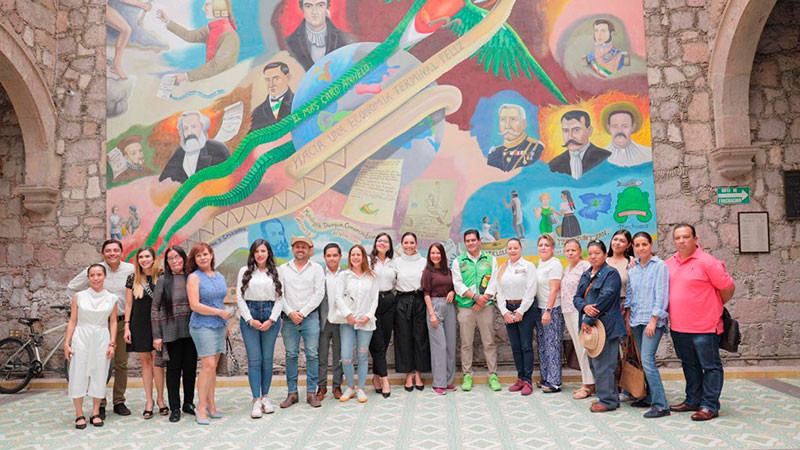 Canaco Morelia recibió a candidatos de Morena y Partido Verde  