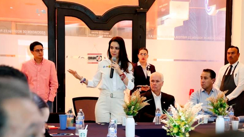 Busca Laura Haro que sector privado colabore en temas de salud, en Jalisco 