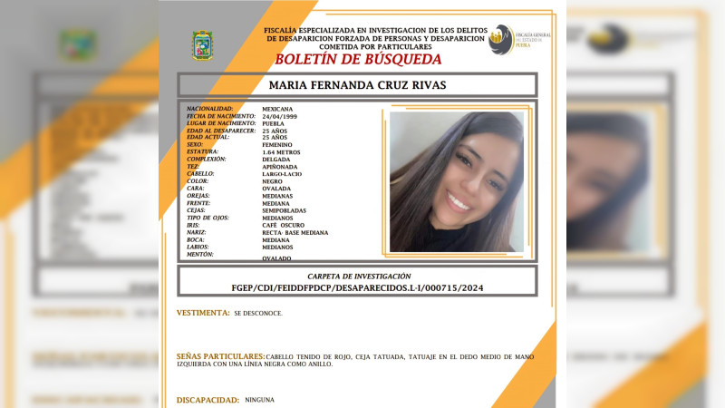 Buscan a familia de Puebla desaparecida en Nuevo León