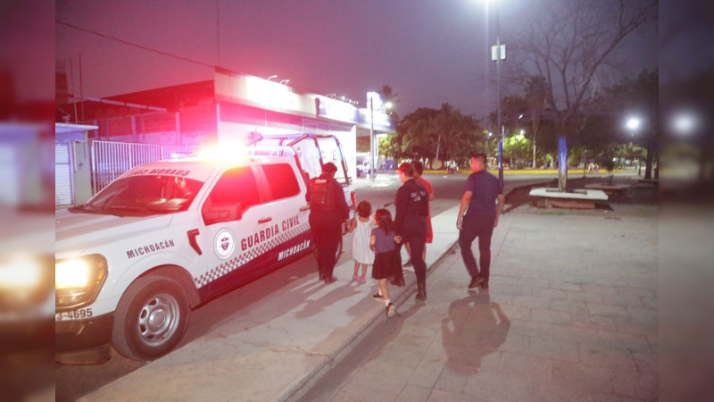 Localizan a dos niñas deambulando por calles de Apatzingán, Michoacán  