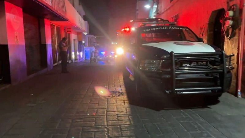 Ataque armado en pleno centro de Cuernavaca deja una persona sin vida y dos heridos 