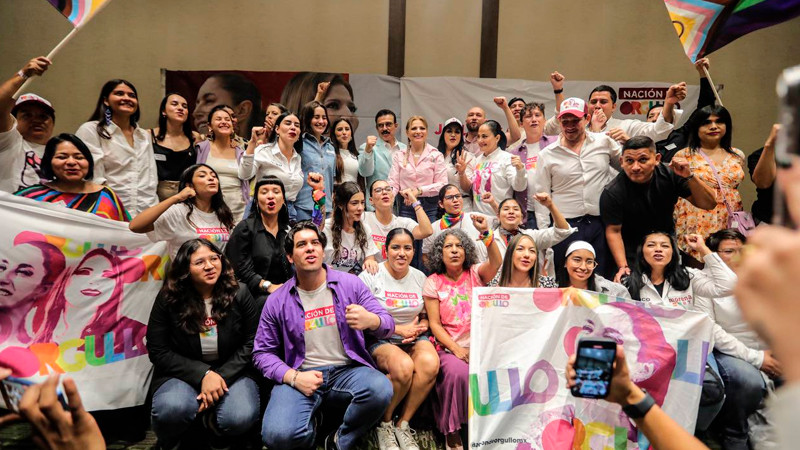 Claudia Delgadillo se reúne con colectivos de la comunidad LGBTTTIQ+ de Jalisco  