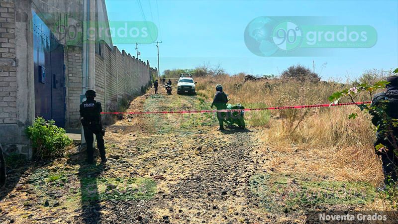Encuentran restos en predio de las afueras de Zamora, Michoacán 