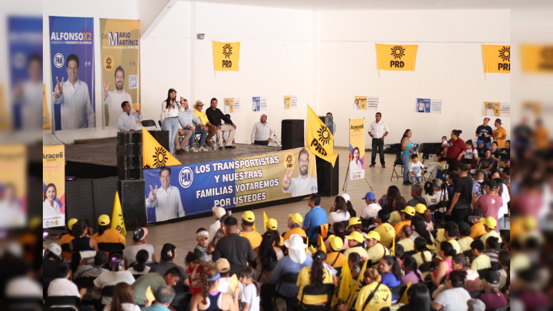 Con nuestro voto, vamos a vivir la fiesta democrática que México se merece: Araceli Saucedo