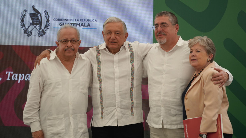 AMLO y presidente de Guatemala acuerdan reforzar combate contra el crimen organizado 