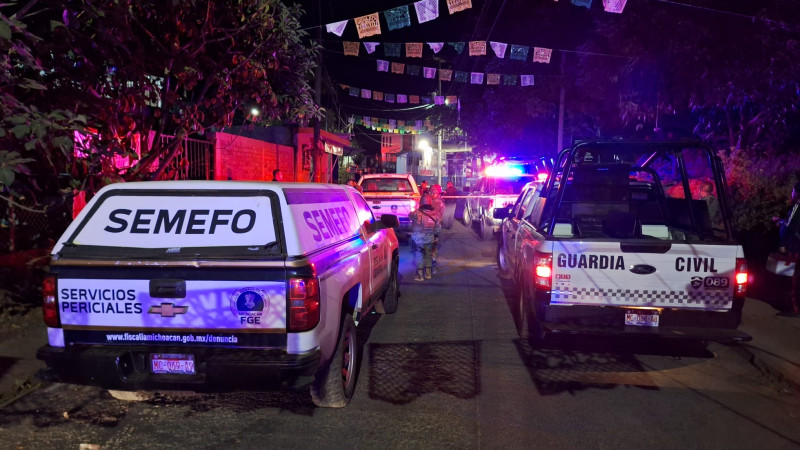 Quitan la vida a un hombre en Uruapan, Michoacán 