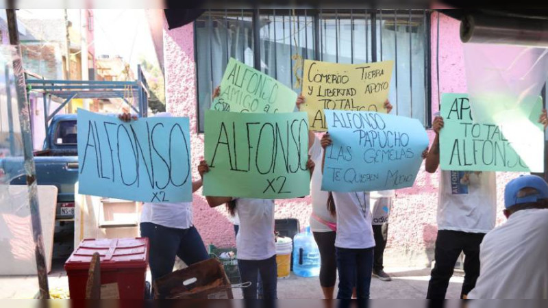 Alfonso Martínez, el presidente de los resultados: vecinos de la Col. Eréndira 