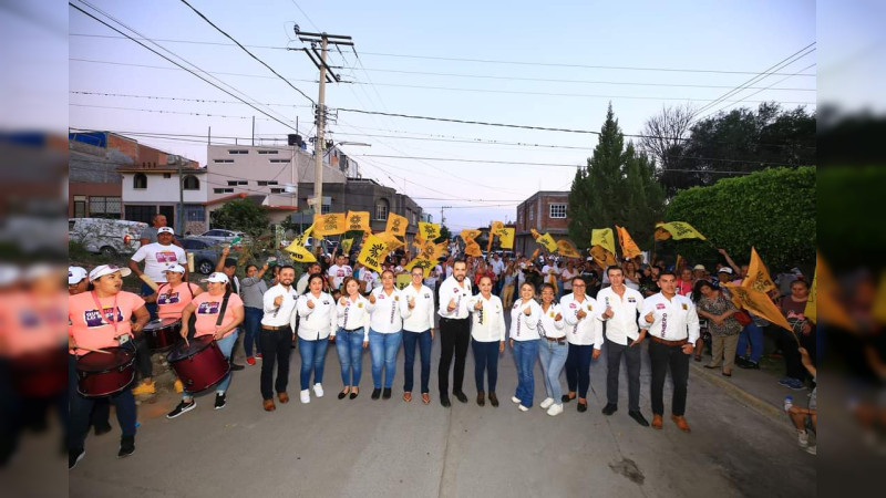 Por el desarrollo del Distrito de Puruándiro vamos a ganar: Julieta Gallardo