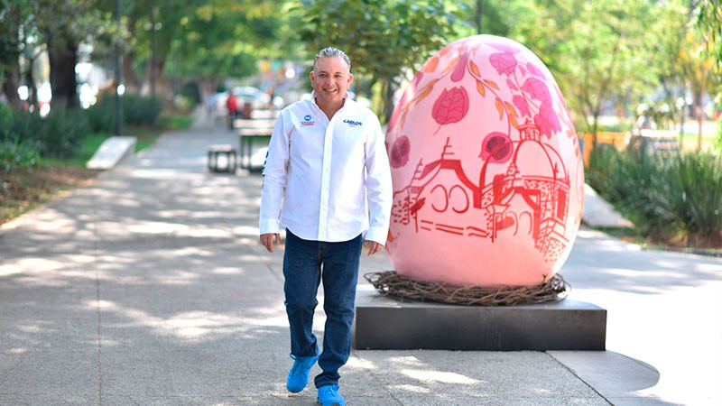 Morelia lleva 483 años siendo la ciudad más bonita: Carlos Quintana  