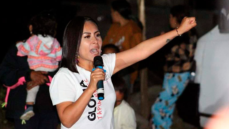 Vamos a luchar por Angangueo desde el Congreso: Gloria Tapia 