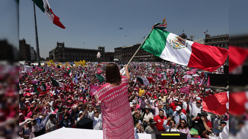 Durante su participación en marcha de la Marea Rosa, Xóchitl Gálvez asegura que ella es la opción de la libertad 
