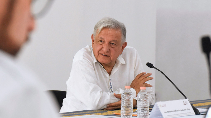 Confía AMLO en que CNTE levante plantón antes de cierre de campaña de Sheinbaum 