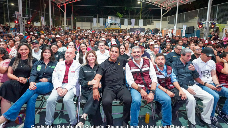 La seguridad en Chiapas es el compromiso más grande, asegura Eduardo Ramírez 