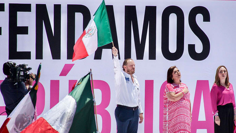 Santiago Taboada le promete a Xóchitl Gálvez que la CDMX es la que más votos le dará  