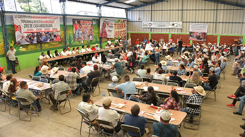 Se suman Ganaderos de Tarímbaro al proyecto de Bladimir González