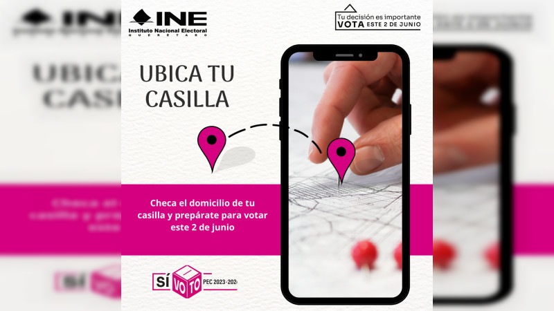 Lanza INE Plataforma “Ubica tu Casilla 2024” 