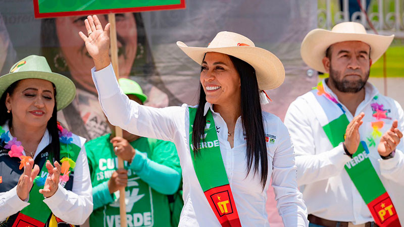 El triunfo de la 4T será contundente: Mary Carmen Bernal 