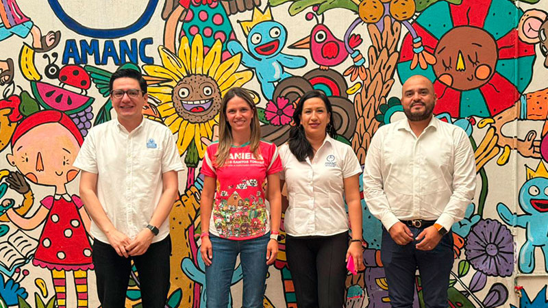 Signa Daniela De Los Santos compromisos con AMANC Michoacán 