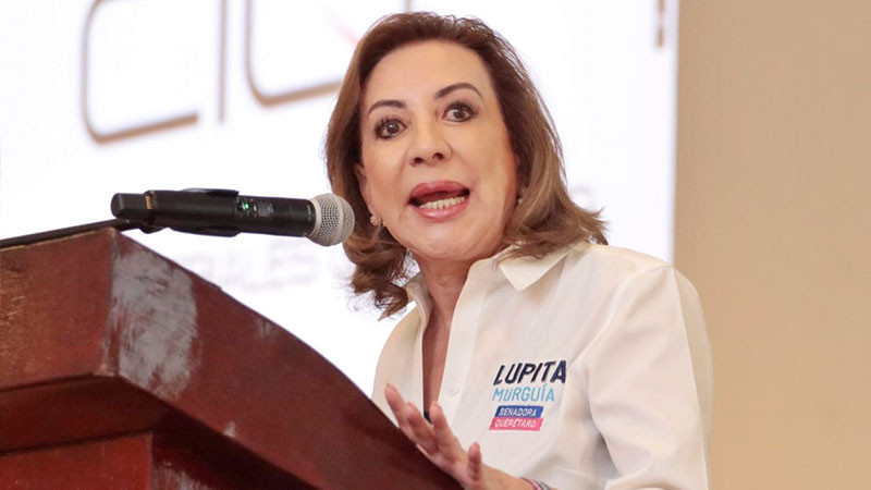 Listos, mexicanos para votar por un país libre: Lupita Murguía, candidata al Senado por Querétaro 
