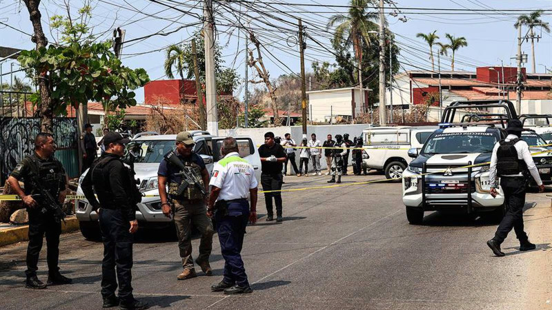 Continúa ola de violencia en Acapulco, Guerrero; se dan dos asesinatos y un ataque a policías 