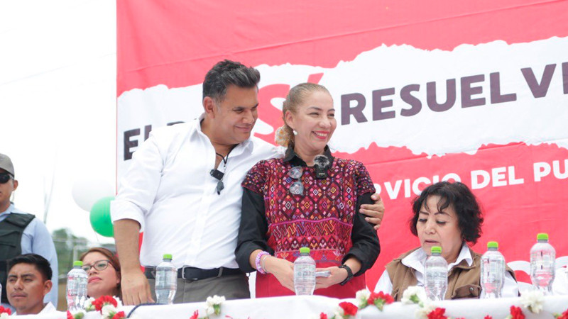 Refrenda Olga Luz Espinosa su compromiso con el pueblo de Ocotepec, Chiapas 