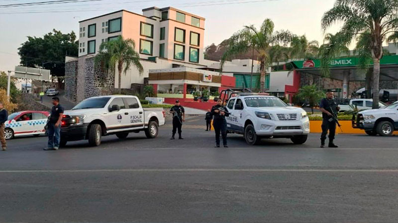 SSP y FGE llevan a cabo operativos para visitar lugares en que estarán casillas de votación en Tacámbaro, Michoacán 
