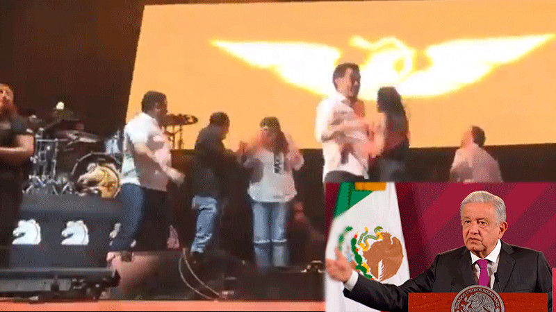 López Obrador se pronuncia ante caída de escenario en San Pedro Garza García, Nuevo León  