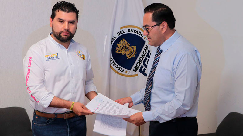 Presenta PRD dos denuncias ante Fiscalía especializada en delitos electorales  