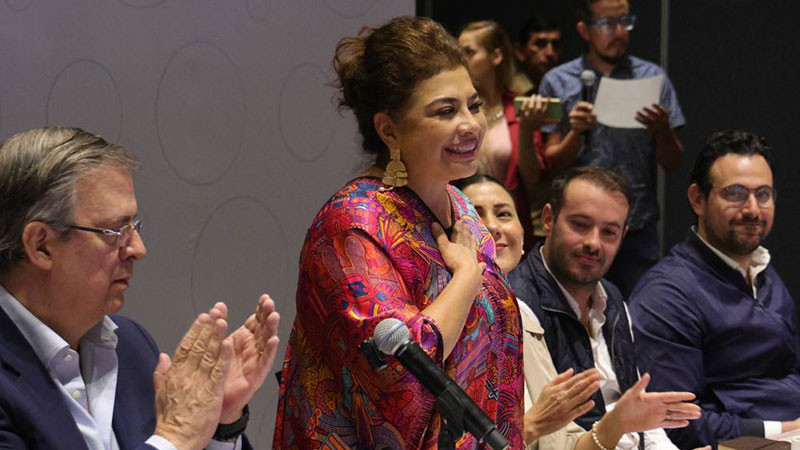 El viento de ayer también amenazó a Clara Brugada, su equipo cancela evento programado para este jueves 