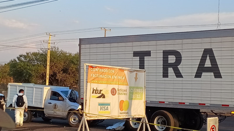 Accidente vial deja a un motociclista sin vida en Villagrán, Guanajuato 