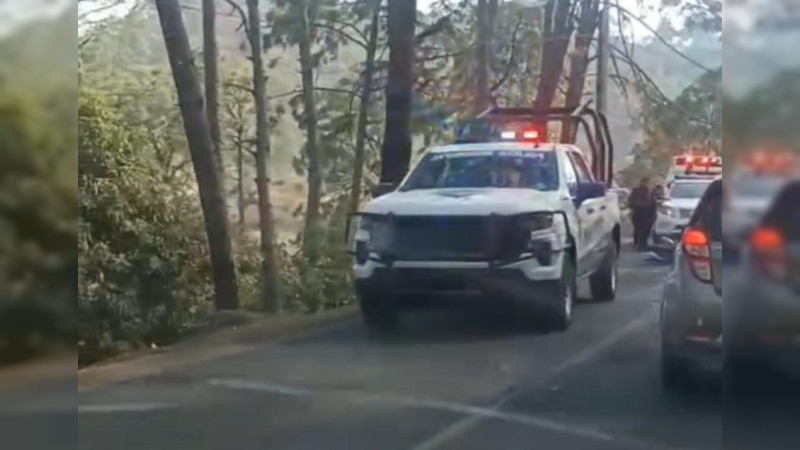 Motociclista pierde la vida en accidente sobre la carretera Tacámbaro-Chupio 