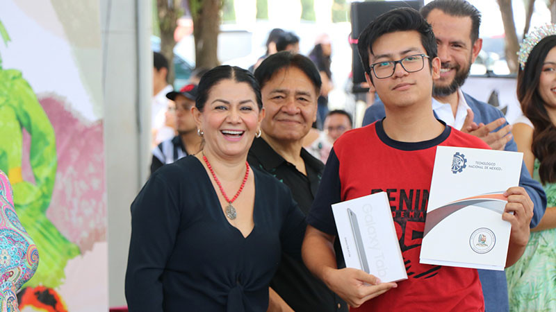 Son las y los estudiantes el motor del Instituto Tecnológico de Morelia: Patricia Calderón    