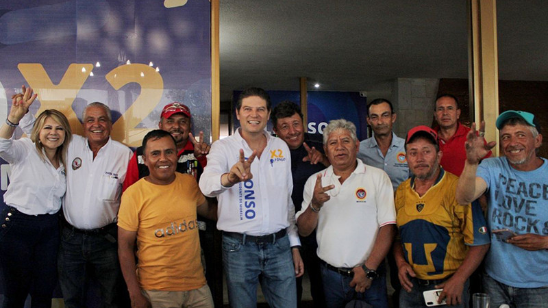 Liderazgos de CTM cierran filas con Alfonso